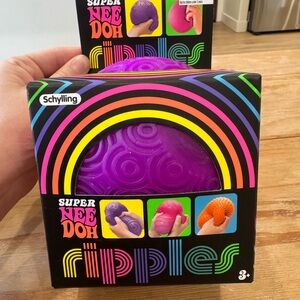 Schylling Super NeeDoh Riddles Purple Fipple Toy